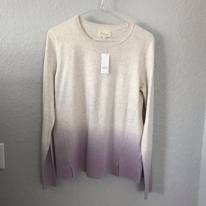 Lou & Grey pullover sweater NWT